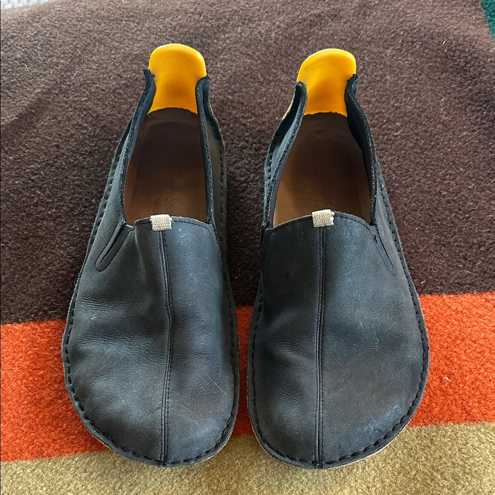 Black Slip-On Shoes